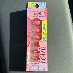 Ioni press on nails ballerina long